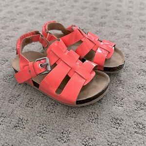 Zara hot pink Sandals